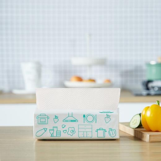 柚家抽取式厨房纸2层 90抽/包 12包/箱198452 商品图1