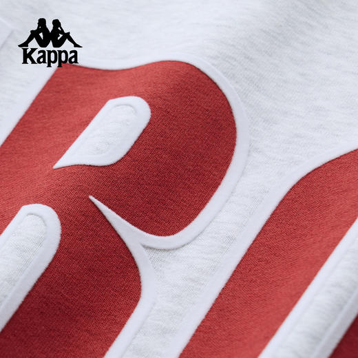 Kappa卡帕背靠背运动卫衣女2025新款连帽套头衫宽松休闲针织卫衣K0F82MT03 商品图4