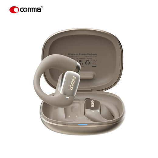 珂玛comma极越OWS AI开放式翻译耳机无线蓝牙挂耳式音乐通话 商品图1