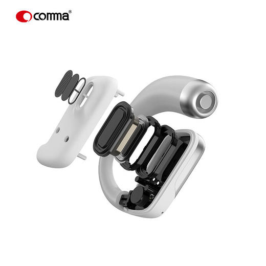 珂玛comma极越OWS AI开放式翻译耳机无线蓝牙挂耳式音乐通话 商品图7