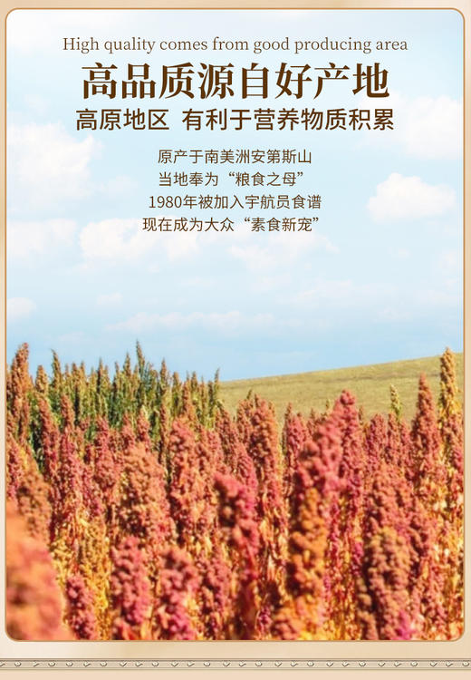 （翼帆）裕道府 三色藜麦1kg 商品图8