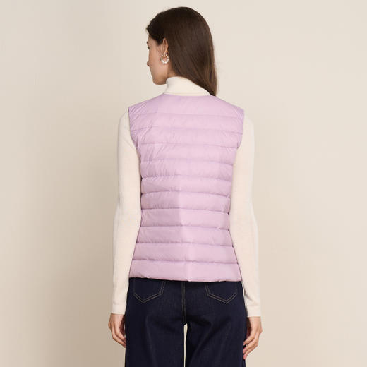 EITIE爱特爱舒适柔软打底贴身保暖内胆马夹短款羽绒服冬新款D2511903 商品图14