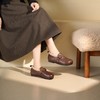 西村名物2025年冬季新款舒软平底加绒内底保暖勃肯鞋T25DM49081 商品缩略图1