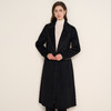 EITIE爱特爱气质时尚翻驳领腰带收腰长款羊毛呢大衣秋冬新D2514905 商品缩略图3