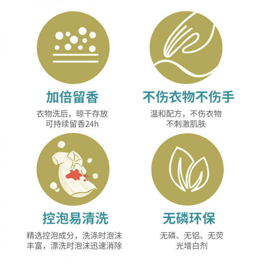 4斤聚划算！活力28洗衣液山茶花持久留香去污2kg 商品图3