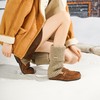 西村名物2025年冬季新款舒软平底加绒内里保暖全包勃肯鞋毛毛鞋豆豆鞋T25DM49091 商品缩略图4