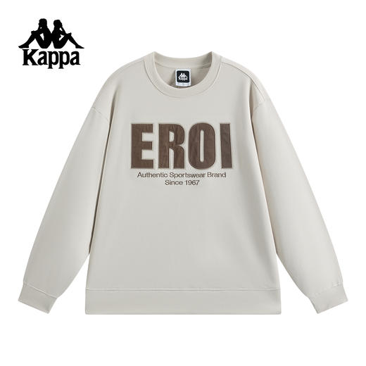 Kappa卡帕背靠背运动卫衣男2025新款秋季休闲圆领套头衫上衣女潮K0F72WT07 商品图2