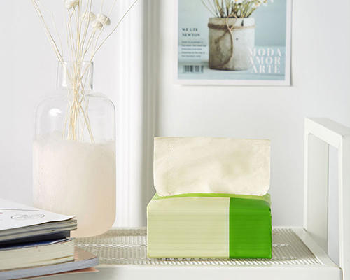 柚家竹纤维抽纸 青春版100抽/包 3层 24包/箱19658 商品图1