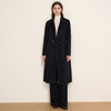EITIE爱特爱气质时尚翻驳领腰带收腰长款羊毛呢大衣秋冬新D2514905 商品缩略图2