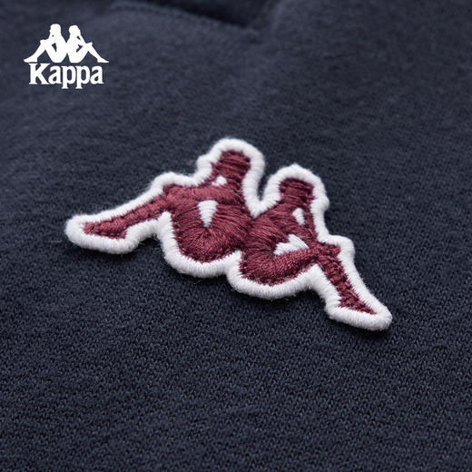 Kappa卡帕运动长裤男2025新款秋季休闲束脚裤藏蓝色卫裤针织裤子K0F72AK21 商品图3