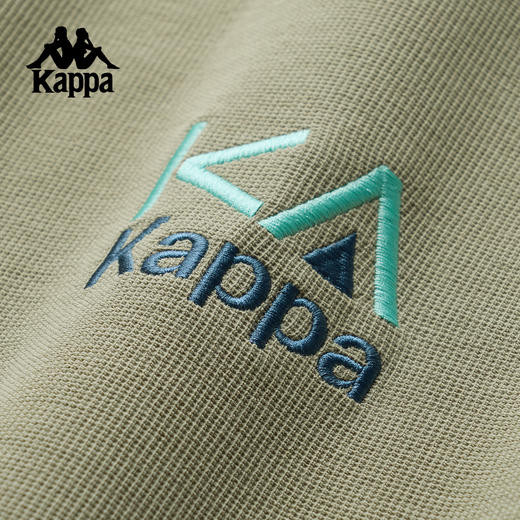 Kappa卡帕背靠背运动卫衣男2025新款秋季针织套头衫加绒刺绣上衣K0F72WT72 商品图3