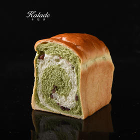 春意抹茶红豆吐司