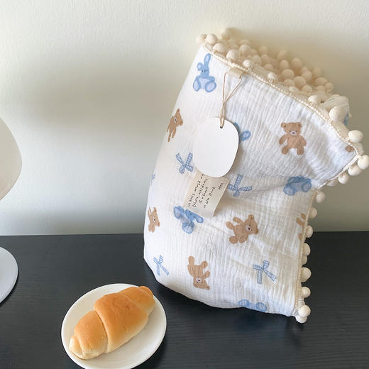 自然醒秋冬纱布绵软毯MT 商品图14