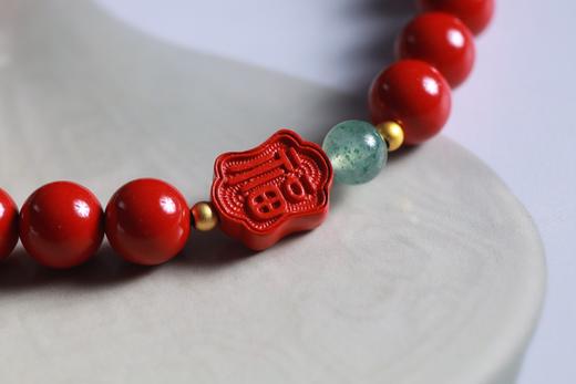 YHZS0117°双禧·朱砂手串 商品图3