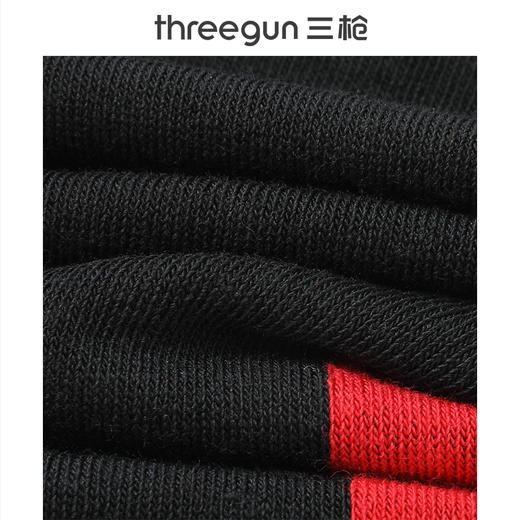Threegun三枪 吉庆中筒女红袜（2双装）-T90062Z02 商品图4