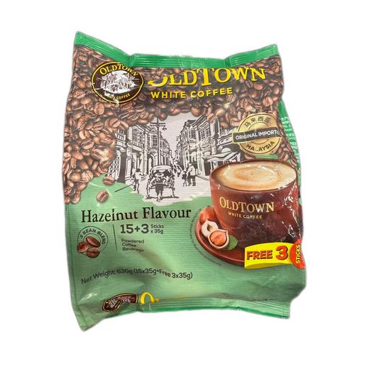 旧街场3合1原味/榛果味白咖啡固体饮料630g 不苦不涩香醇丝滑全新包装 025605/025606 商品图1