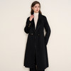 EITIE爱特爱气质时尚翻驳领腰带收腰长款羊毛呢大衣秋冬新D2514905 商品缩略图4