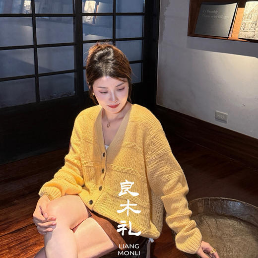 【不退不换】良木礼山羊绒开衫（Q2592253） 商品图10