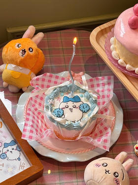 chiikawa\小八巧克力装饰生日小便当盒