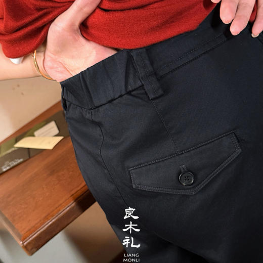 【特价不退不换】良木礼休闲直筒裤（Q2591205） 商品图2