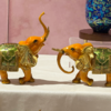 京铜太平双象黄铜摆件祥瑞鸿驹大漆骏跃功成黄铜摆件 商品缩略图0