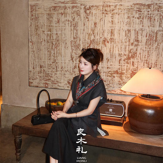 良木礼绵羊毛无袖外套（腰带）（Q2582125） 商品图7