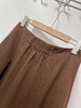 【秋新品】（品质款）5356咖色100%棉牛仔半裙半裙-喜出 商品缩略图3