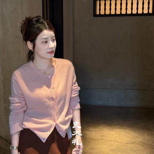 良木礼山羊绒开衫（Q2584554） 商品图0