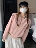 【秋新品】剪标款-粉色棒球休闲外套-喜出 商品缩略图0