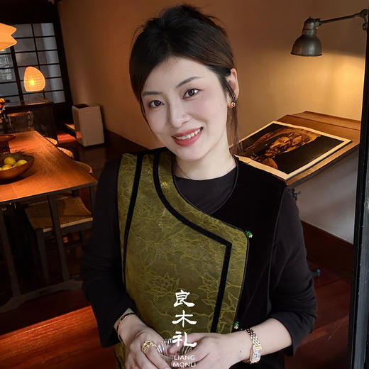 【不退不换】良木礼丝绒国风马甲（Q2591221） 商品图2