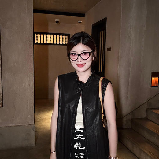 良木礼羊皮革马甲（Q2592246） 商品图6