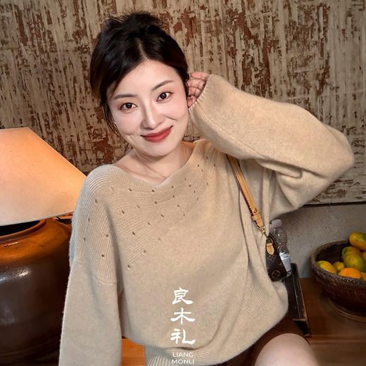 【特价不退换】【现货】良木礼山羊绒上衣(Q2591638) 商品图5