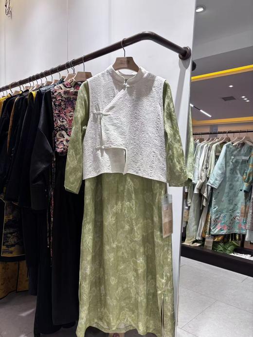 【抖音专属】新中式马甲（25804146-纤凝） 商品图2