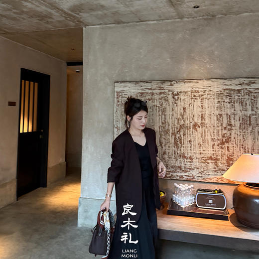 良木礼羊毛V领外套（Q2591435） 商品图2