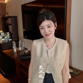 【预售7天】良木礼小香风马甲（Q259150）