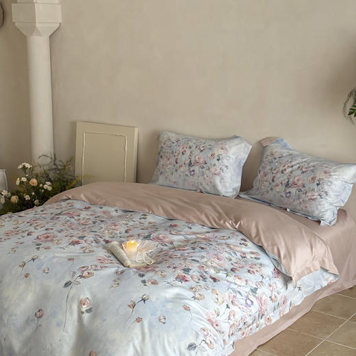 自然醒天丝棉磨毛数码印花四件套HS 商品图2