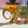 京铜太平双象黄铜摆件祥瑞鸿驹大漆骏跃功成黄铜摆件 商品缩略图4