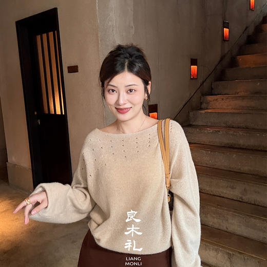 【特价不退换】【现货】良木礼山羊绒上衣(Q2591638) 商品图1