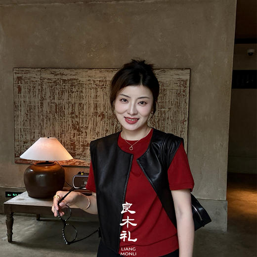 【预售7天】良木礼绵羊皮马甲（Q2584117） 商品图3