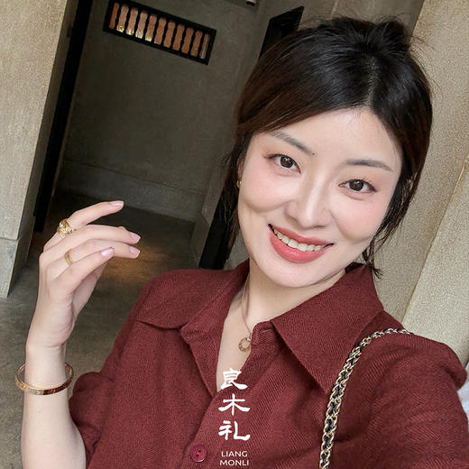 良木礼羊毛交叉衬衣（Q259122） 商品图3