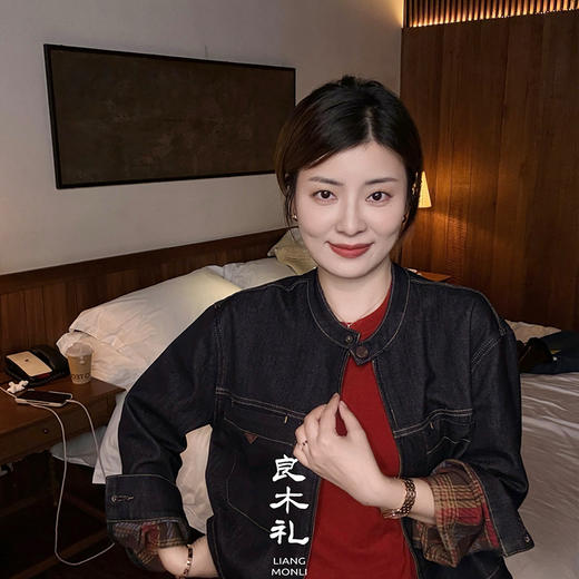 【预售7天】良木礼牛仔外套（Q2591804） 商品图2