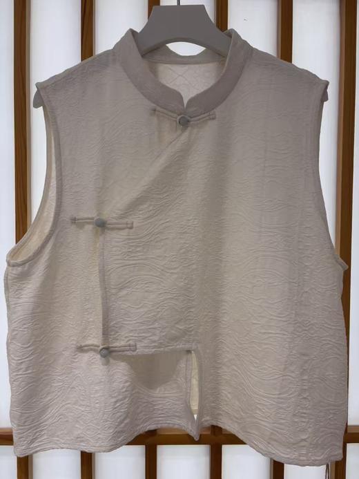 【抖音专属】新中式马甲（25804146-纤凝） 商品图3