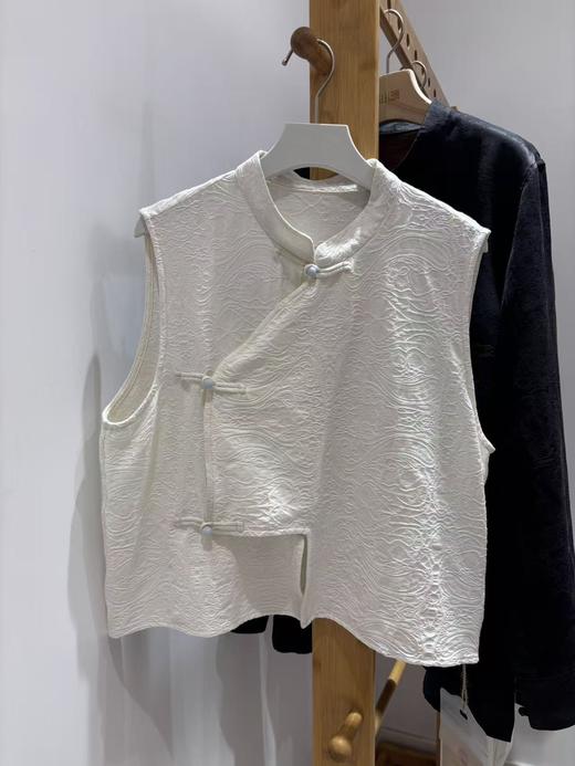 【抖音专属】新中式马甲（25804146-纤凝） 商品图0