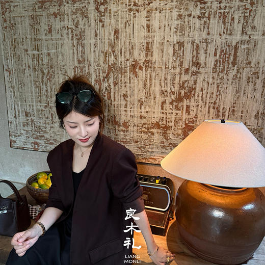 良木礼羊毛V领外套（Q2591435） 商品图8