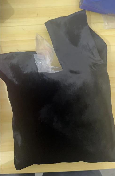 盛唐牡丹 | 手拿包-黑色 商品图0