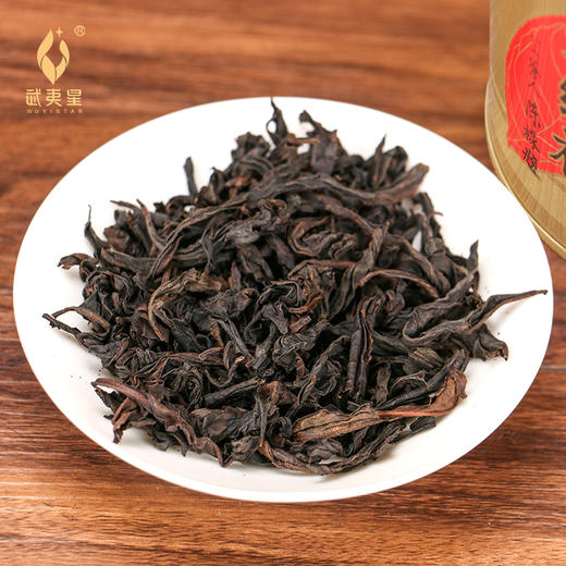 武夷星 八三茶人50克金罐大红袍武夷山岩茶，岩骨花香，香气高扬！ 商品图1