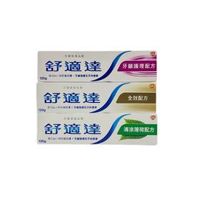 【门店直发】舒适达抗敏感牙膏含氟防蛀清凉薄荷全效修复温和清洁120g