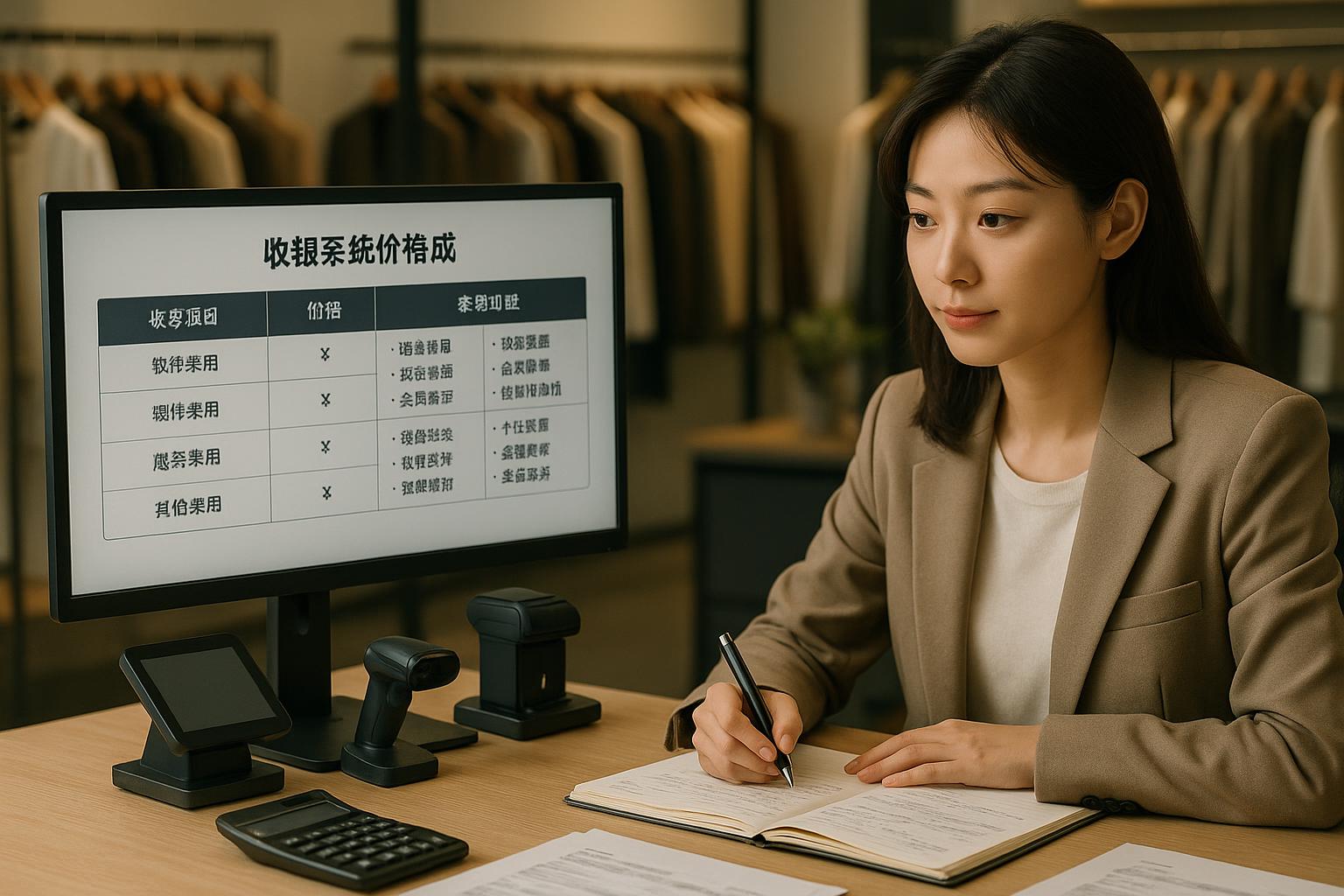 服装店收银系统主要收费项目有哪些？