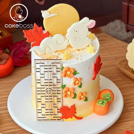 中秋限定款 水果动物奶油蛋糕 商品图2