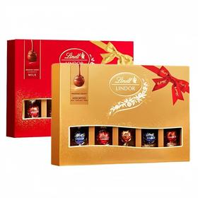 瑞士莲精选软心/牛奶软心巧克力礼盒264g 幼滑软心入口即溶22粒装  040735/042468